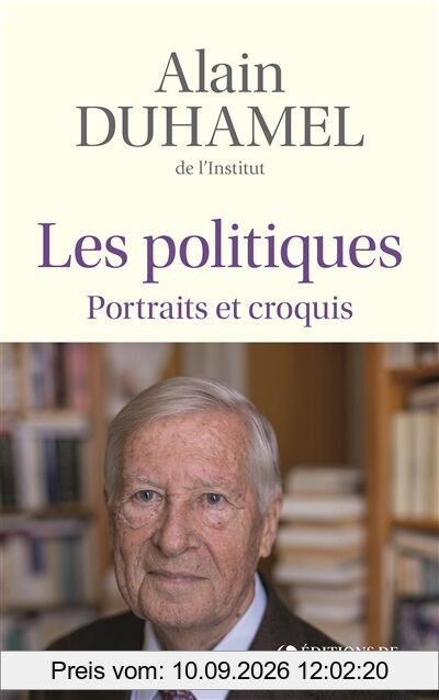 Les politiques : portraits et croquis