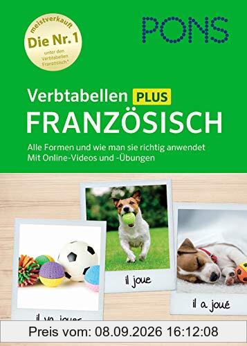 PONS Verbtabellen Plus Französisch: Alle Formen und wie man sie richtig anwendet. Mit Online-Videos und -Übungen