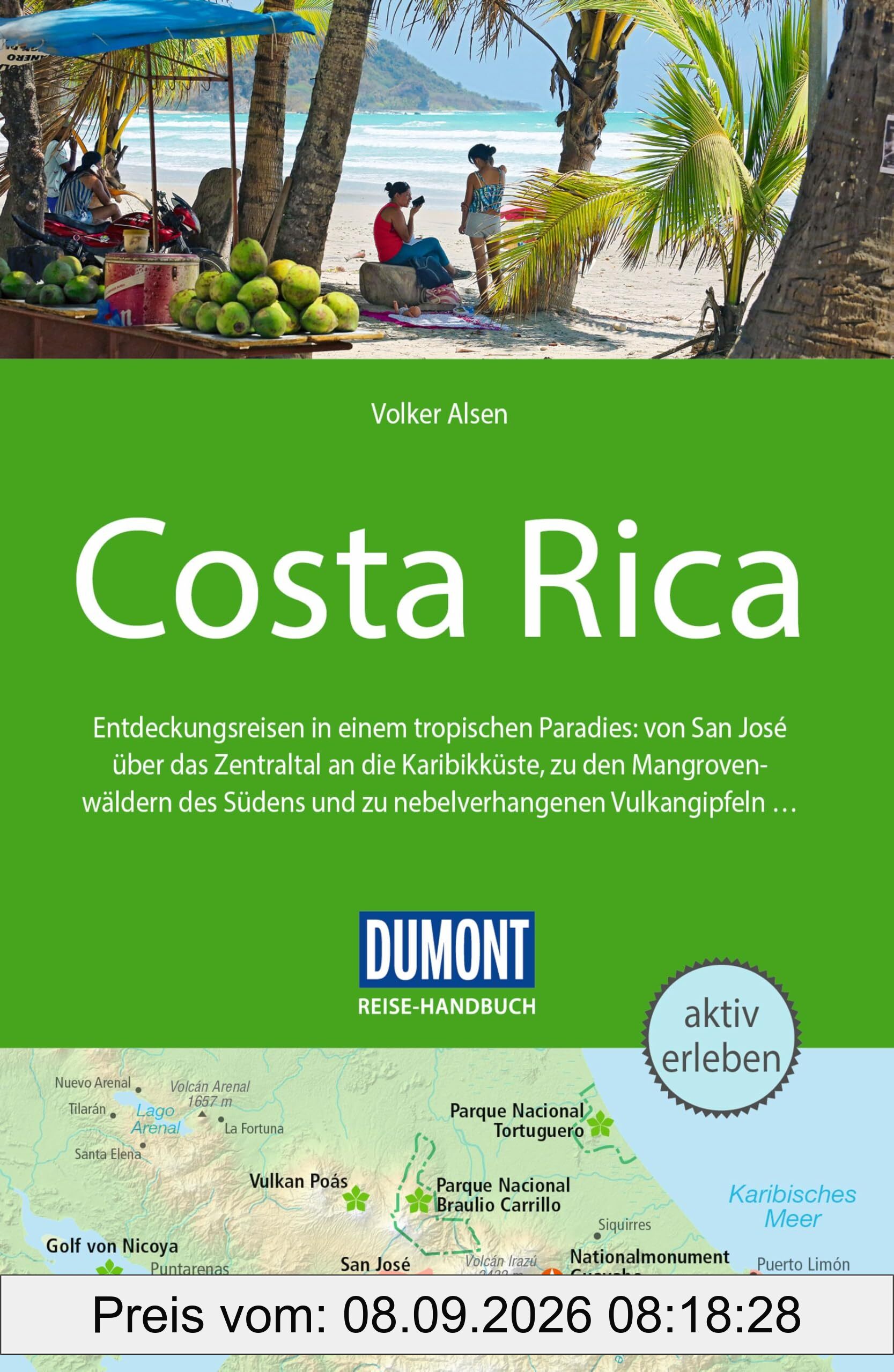 DUMONT Reise-Handbuch Reiseführer Costa Rica: mit Extra-Reisekarte