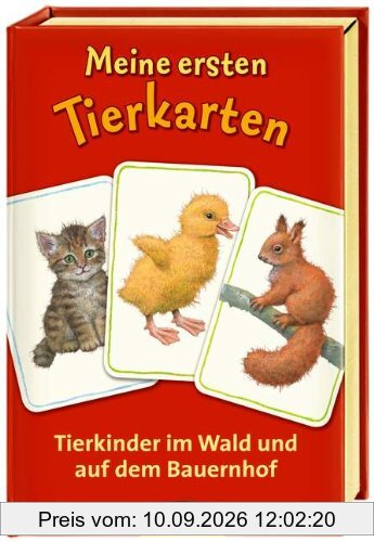 Meine ersten Tierkarten. Tierkinder im Wald und auf dem Bauernhof