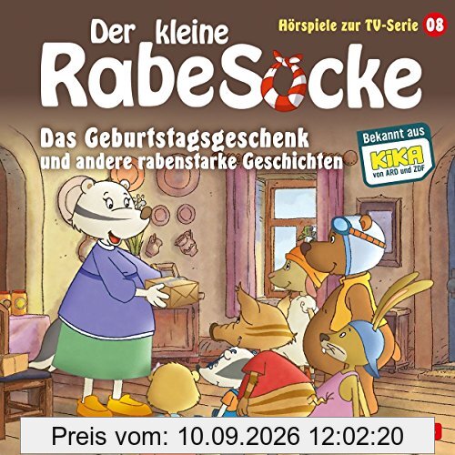 Der kleine Rabe Socke - Das Geburtstagsgeschenk und andere rabenstarke Geschichten: 1 CD (Hörspiele zur TV Serie, Band 8)