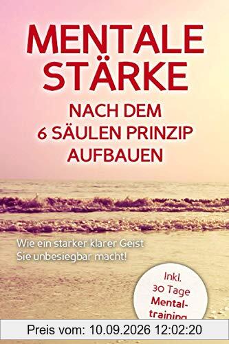 WIE EIN STARKER, KLARER GEIST SIE UNBESIEGBAR MACHT! Mentale Stärke nach dem 6 Säulen Prinzip aufbauen: (inkl. 30 Tage Mentaltraining)