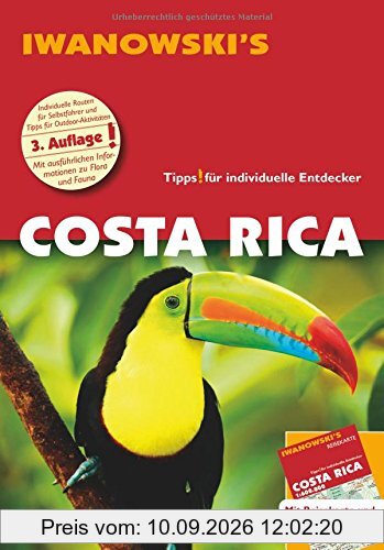 Costa Rica - Reiseführer von Iwanowski: Individualreiseführer mit Extra-Reisekarte und Karten-Download (Reisehandbuch)