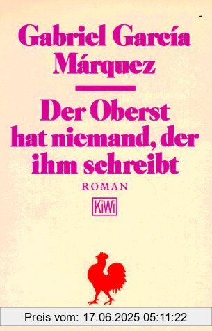 Binding : Broschiert, Label : Kiepenheuer & Witsch GmbH, Publisher : Kiepenheuer & Witsch GmbH, medium : Broschiert, numberOfPages : 128, publicationDate : 1999-08-01, authors : Gabriel García Márquez, languages : german, ISBN : 3462015508