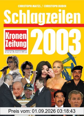 Schlagzeilen 2003