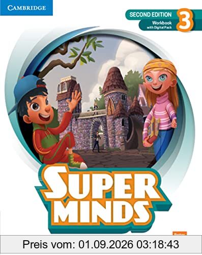 Super Minds Level 3 Workbook with Digital Pack British English