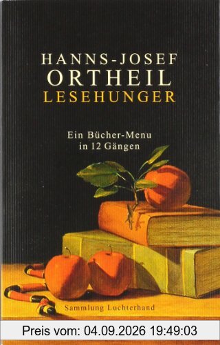 Lesehunger - Ein Bücher-Menu in 12 Gängen