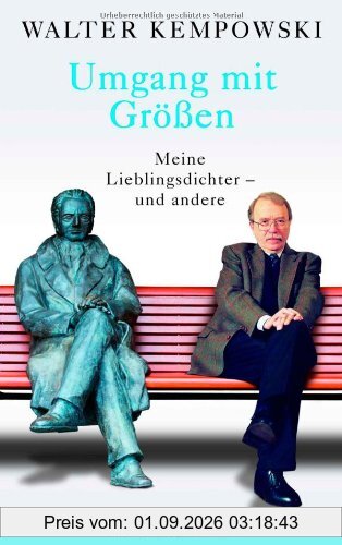 Umgang mit Größen: Meine Lieblingsdichter - und andere - Herausgegeben und mit einem Nachwort von Karl Heinz Bittel