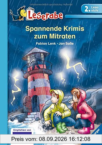 Leserabe - 2. Lesestufe: Spannende Krimis zum Mitraten