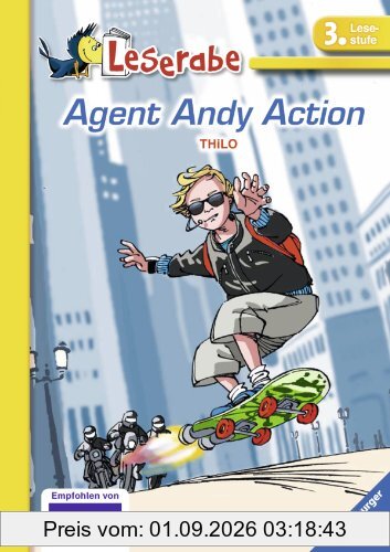 Leserabe - 3. Lesestufe: Agent Andy Action