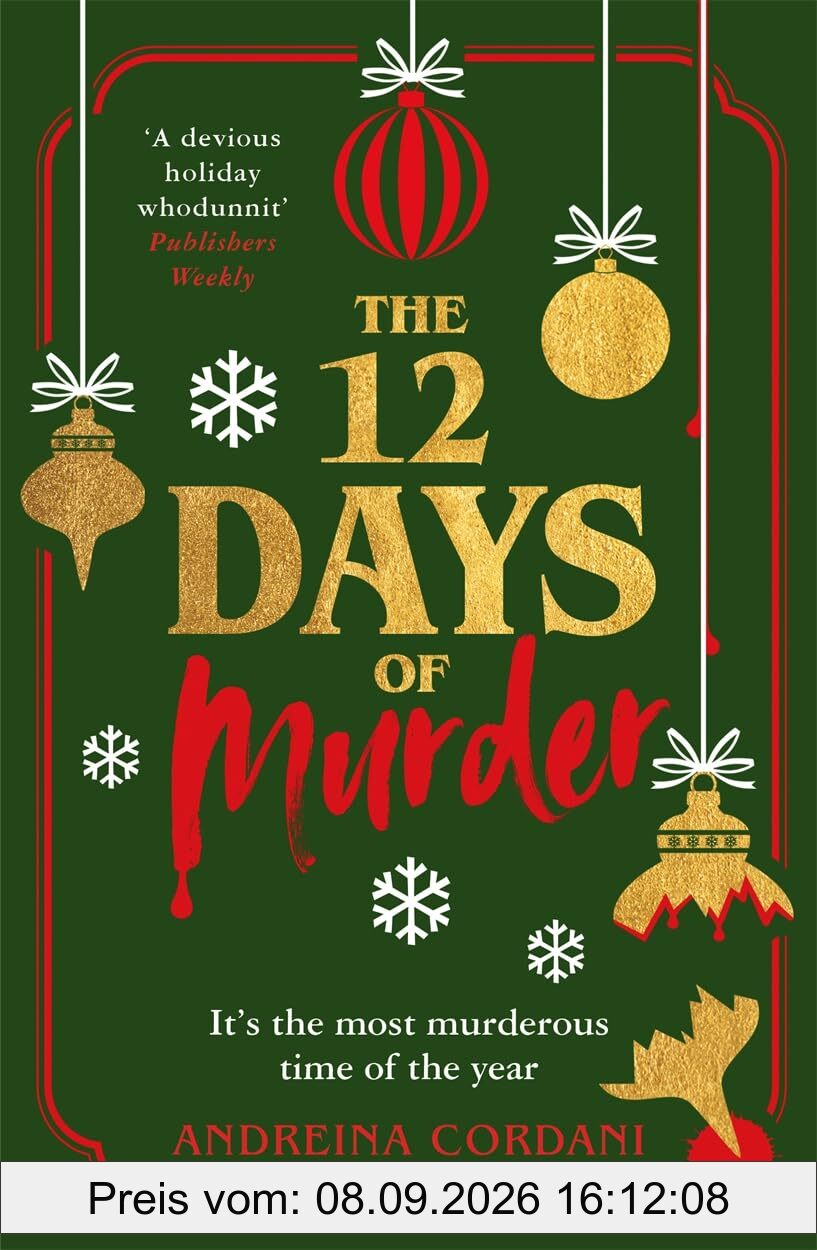The Twelve Days of Murder: The perfect festive whodunnit to gift this Christmas