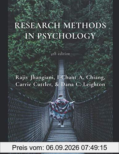 Research Methods in Psychology: 4th edition
