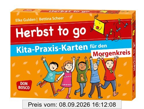 Herbst to go - Kita-Praxis-Karten für den Morgenkreis