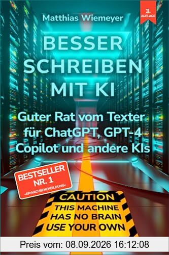 Besser Schreiben mit KI: Guter Rat vom Texter für ChatGPT