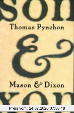 Thomas Pynchon Mason & Dixon, Engl. Ed.