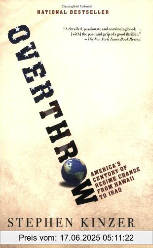 Binding : Taschenbuch, Edition : Reprint, Label : Times Books, Publisher : Times Books, NumberOfItems : 1, PackageQuantity : 1, medium : Taschenbuch, numberOfPages : 384, publicationDate : 2007-02-06, authors : Stephen Kinzer, languages : english, ISBN : 0805082409