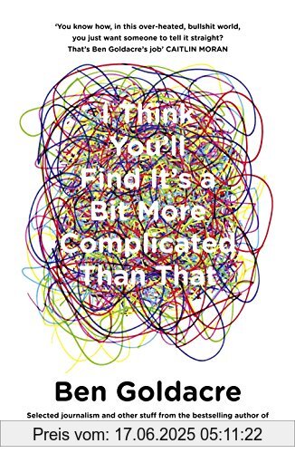 Binding : Taschenbuch, Label : Harpercollins Publishers, Publisher : Harpercollins Publishers, medium : Taschenbuch, numberOfPages : 496, publicationDate : 2015-10-08, authors : Ben Goldacre, languages : english, ISBN : 0007505140