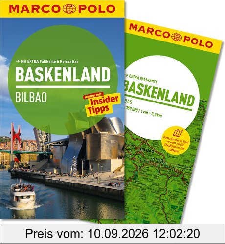MARCO POLO Reiseführer Baskenland, Bilbao: Reisen mit Insider-Tipps. Mit EXTRA Faltkarte & Reiseatlas