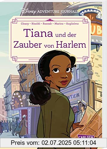 Die Buchhandlung in Oelde hat das Buch Disney Adventure Journals: Tiana und der Zauber von Harlem: Spannender Comic für Kinder ab 8 Jahren mit der Disney-Prinzessin aus »Küss den Frosch«