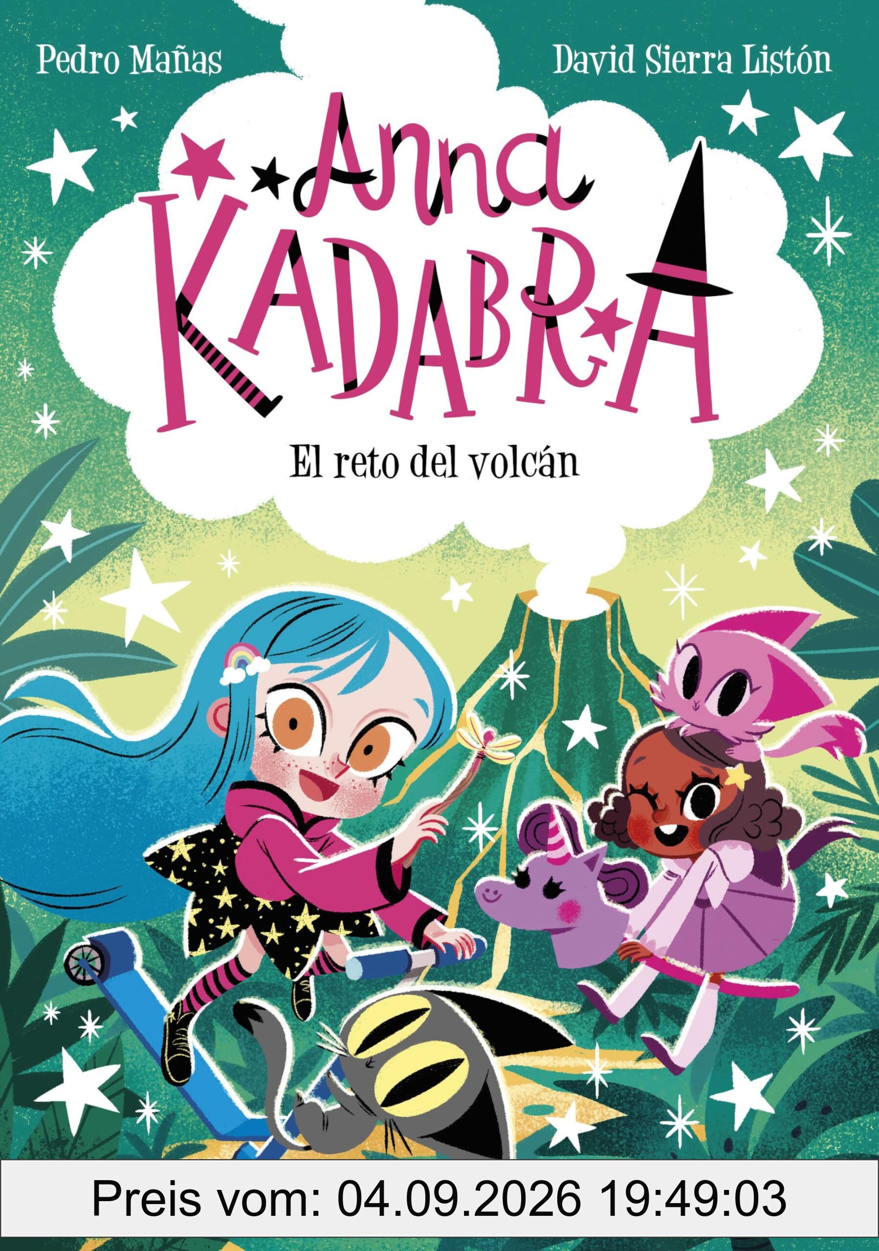 Anna Kadabra 14. El reto del volcán