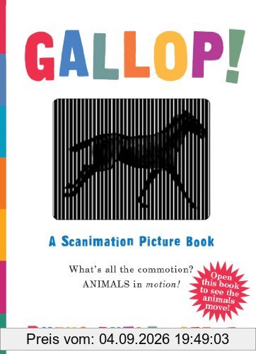 Gallop!: A Scanimation Picture Book