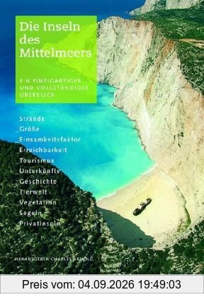 Die Inseln des Mittelmeers: Ein einzigartiger und vollständiger Überblick.
