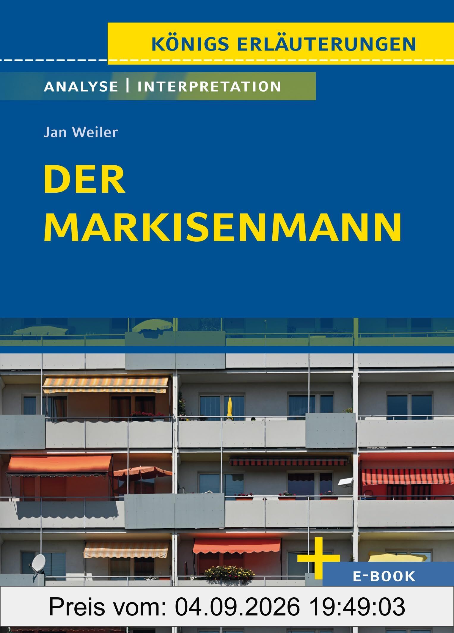 Der Markisenmann von Jan Weiler