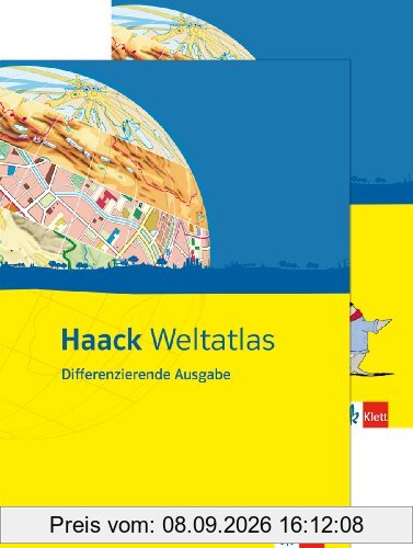 Haack Weltatlas Differenzierende Ausgabe. Ausgabe für Sachsen: Mit Arbeitsheft Kartenlesen