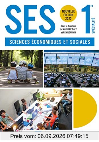 SES, sciences économiques et sociales 1re spécialité