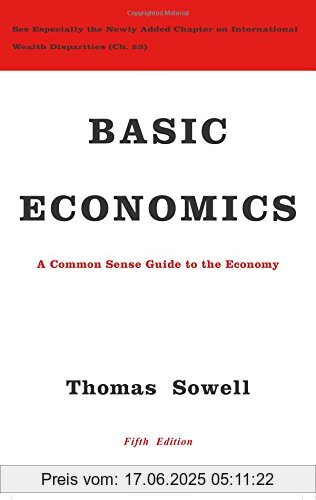 Binding : Gebundene Ausgabe, Edition : 5. Auflage., Label : Basic Books, Publisher : Basic Books, NumberOfItems : 1, PackageQuantity : 1, medium : Gebundene Ausgabe, numberOfPages : 704, publicationDate : 2014-12-02, authors : Thomas Sowell, languages : english, ISBN : 0465060730
