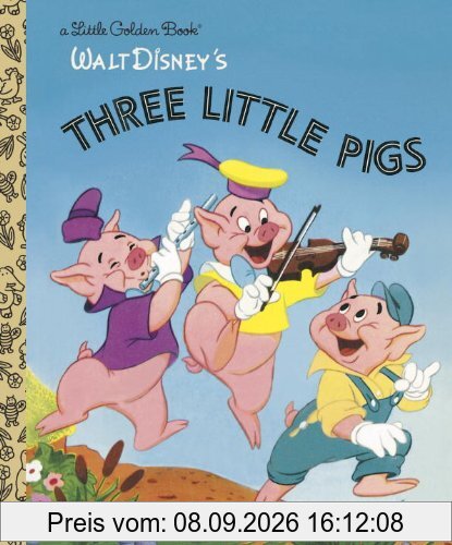 The Three Little Pigs (Disney Classic) (Little Golden Book)