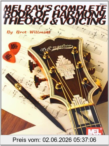 Bret Willmott Complete Book Of Harmony, Theory & Voicing