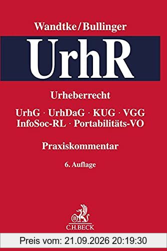 Praxiskommentar Urheberrecht