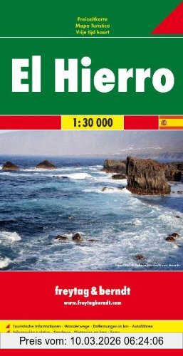 Klaus Wolfsperger Freytag Berndt Autokarten, El Hierro 1, 30.000