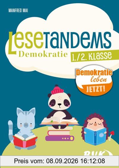 Lesetandems Demokratie 1./2. Klasse: Geschichten und Sachtexte (Lesezeit)