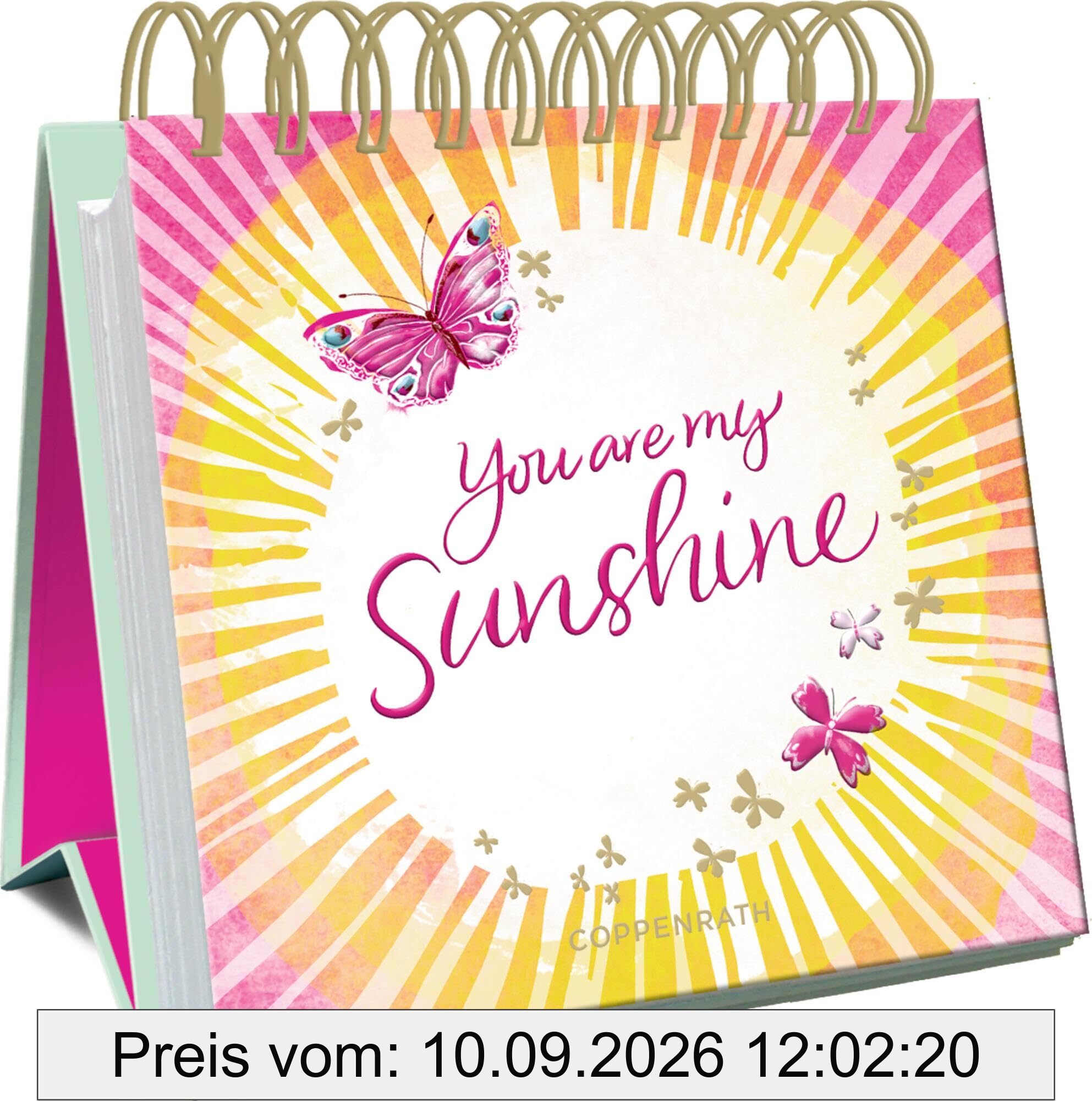 You are my Sunshine (Großes Spiralaufstellbuch)