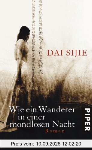 Wie ein Wanderer in einer mondlosen Nacht: Roman