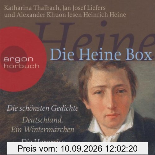 Die Heine-Box (Die schönsten Gedichte /Deutschland. Ein Wintermärchen /Die Harzreise). 5 CDs