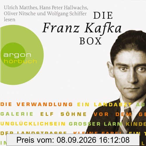 Die Franz Kafka Box (Die Verwandlung / Das Urteil / In der Strafkolonie / Ein Landarzt / Auf der Galerie u.a.)