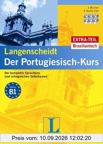 Langenscheidt Der Portugiesisch-Kurs - Set mit 3 Büchern und 6 Audio-CDs: Der komplette Sprachkurs zum erfolgreichen Selbstlernen mit 3 Büchern und 6 ... (Langenscheidt - Die Sprachkurse)