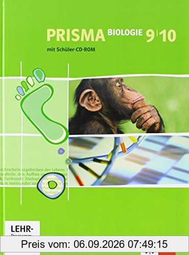 Prisma Biologie / Schülerbuch mit Schüler-CD-ROM 9./10. Schuljahr: Ausgabe für Thüringen