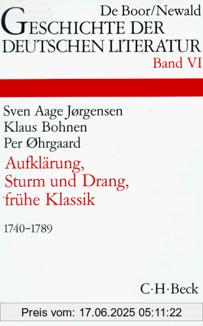 Binding : Gebundene Ausgabe, Edition : 1, Label : C.H.Beck, Publisher : C.H.Beck, medium : Gebundene Ausgabe, numberOfPages : 665, publicationDate : 1990-10-18, authors : Jørgensen, Sven Aage, Klaus Bohnen, Per Øhrgaard, languages : german, ISBN : 3406345735