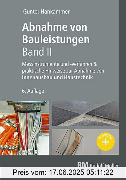 Binding : Gebundene Ausgabe, Edition : 6, Label : Müller, Rudolf, Publisher : Müller, Rudolf, medium : Gebundene Ausgabe, numberOfPages : 480, publicationDate : 2022-12-14, authors : Gunter Hankammer, ISBN : 3481043929