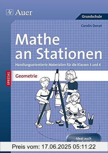 Binding : Broschiert, Edition : 2, Label : Auer Verlag in der AAP Lehrerfachverlage GmbH, Publisher : Auer Verlag in der AAP Lehrerfachverlage GmbH, medium : Broschiert, numberOfPages : 88, publicationDate : 2016-02-16, authors : Carolin Donat, languages : german, ISBN : 3403070344