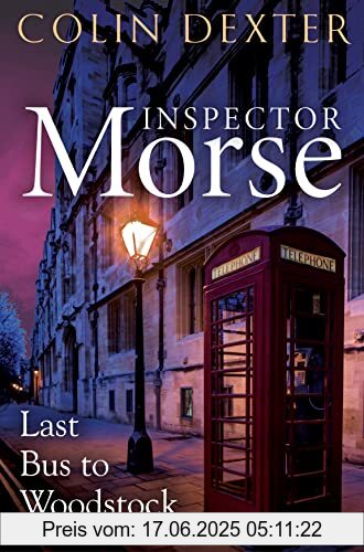 Binding : Taschenbuch, Edition : New Edit/Cover, Label : Pan, Publisher : Pan, medium : Taschenbuch, numberOfPages : 320, publicationDate : 2024-03-21, releaseDate : 2024-03-21, authors : Colin Dexter, ISBN : 1035005387