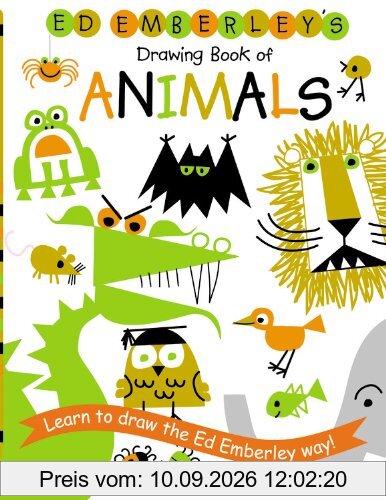 Ed Emberley's Drawing Book of Animals (Ed Emberley Drawing Books)
