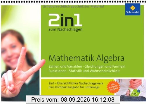 2in1 zum Nachschlagen: Mathematik Algebra