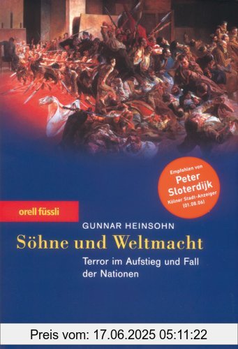 Binding : Gebundene Ausgabe, Edition : N.-A., Nachdr., Label : Orell Fuessli, Publisher : Orell Fuessli, Format : Restexemplar, medium : Gebundene Ausgabe, numberOfPages : 192, publicationDate : 2006-01-01, authors : Gunnar Heinsohn, languages : german, ISBN : 3280060087