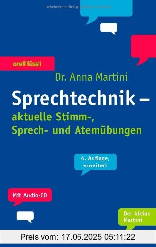 Binding : Taschenbuch, Edition : 4. Bearb. u. erg., Label : Orell Fuessli, Publisher : Orell Fuessli, medium : Taschenbuch, numberOfPages : 176, publicationDate : 2009-02-11, authors : Anna Martini, languages : german, ISBN : 3280051037