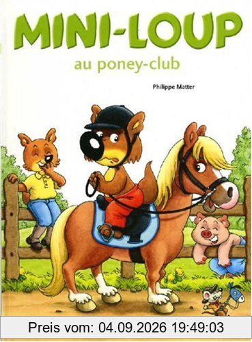 Mini-Loup au poney-club
